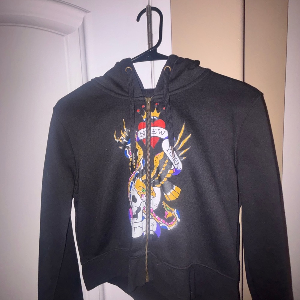 Ed Hardy Zip-up Hoodie
